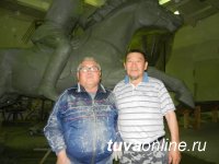 В мастерской г. Улан-Удэ идет работа над памятником тувинским добровольцам