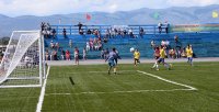 Еще одно футбольное поле с искусственным покрытием открыто в Туве - в селе Тээли