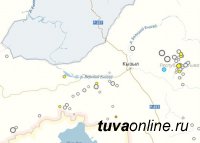 В Туве за сутки произошло два землетрясения