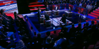 «Воскресный вечер» с Владимиром Соловьевым об отдельных темах предвыборных дебатов
