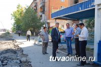 Кызыл: улица Межмикрорайонная после реконструкции станет 4-полосной