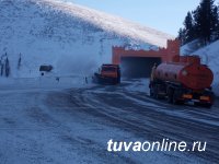 Упрдор «Енисей» информирует о снегопадах  на федеральной автодороге М-54 «Енисей»
