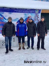 В лыжне на станции «Тайга» принял участие военнослужащий 55-ой мотострелковой бригады 