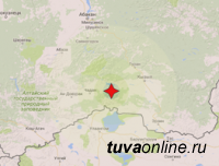 В Улуг-Хемском районе Тувы зафиксирован подземный толчок магнитудой 4