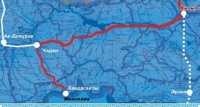 Росавтодор объявил торги на право реконструкции нового маршрута федеральной автотрассы М54 в Туве