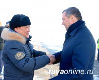 Глава Россетей Олег Бударгин с рабочим визитом посетил Туву