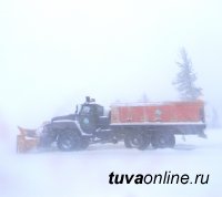 Упрдор «Енисей» информирует о снегопадах  на федеральной автодороге М-54