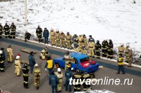 В Туве проводились соревнования по проведению аварийно-спасательных работ при ликвидации последствий ДТП