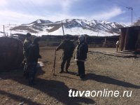 На тувинском участке российско-монгольской границы проведены мероприятия "Режим-2017"