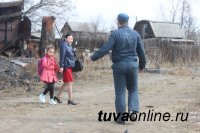 На Левобережных дачах Кызыла проведены учения экстренных служб на случай подтопления