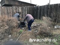 Кызыл в Год Экологии: Очищены от грязи река Донмас-суг и главная улица мкр-на «Спутник», собраны тысячи мешков мусора