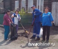 Кызыл в Год Экологии: Очищены от грязи река Донмас-суг и главная улица мкр-на «Спутник», собраны тысячи мешков мусора