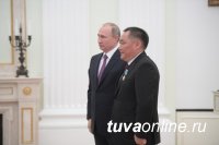 Гендиректор ПАО «Россети» Олег Бударгин поздравил Главу Тувы Шолбана Кара-оола с Орденом Дружбы