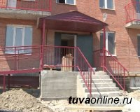 В Кызыле завершается строительство ещё одного многоквартирника по программе переселения из аварийного жилья