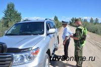 Пограничники Тувы проверили соблюдение пограничного режима