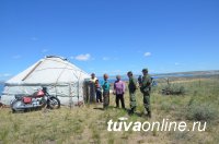 Пограничники Тувы проверили соблюдение пограничного режима