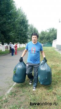 vk.com/vmeste_kyzyl: Молодежь Кызыла пока не включилась в борьбу с бурьяном