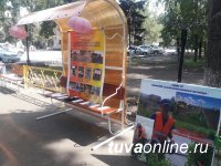 Кызыл: Скамейки и урны местного производства восстребованы в проекте "Городская среда"