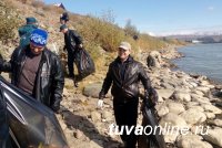 Тува отметила День Енисея масштабной уборкой берега великой реки