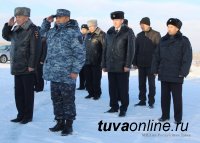 В Туву вернулся сводный отряд регионального МВД после длительной командировки