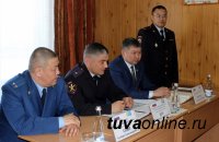 Орлан-оол Ховалыг возглавил межмуниципальный отдел полиции "Дзун-Хемчикский"