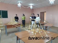 На  инженерно-техническом факультете ТувГУ прошел конкурс «Макаронный строитель-2018»