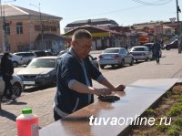 Почти 700 человек в День местного самоуправления в столице Тувы приняли участие в акции «Отмоем Кызыл!»