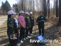Команда школьного лесничества села Черби - лучшая в Туве!