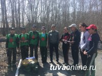 Команда школьного лесничества села Черби - лучшая в Туве!