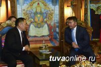 В Улан-Баторе состоялась встреча Главы Тувы Шолбана Кара-оола с Президентом Монголии