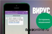 МВД по Республике Тыва предупреждает: мошенники присылают смс- сообщения с вирусом
