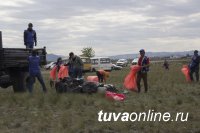 В продолжающемся месячнике по санитарной очистке активно участвуют предприятия Кызыла