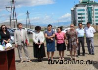 Заложен первый камень в строительство нового здания Кызылского городского суда