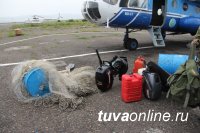 При силовой поддержке СОБР Управления Росгвардии по Туве задержаны подозреваемые в незаконной ловле рыбы в заповедной Тодже