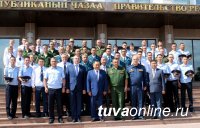 50 выпускников силовых вузов вернулись для прохождения службы в Туву