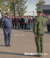 Военная кафедра Тувинского государственного университета начала новый учебный год