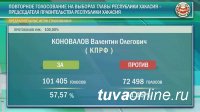 Валентин Коновалов (КПРФ) на выборах главы Хакасии набрал 57,57 процента голосов
