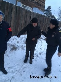 Кызыл: В ходе рейдов ДНД задержаны 4 человека, распивающие алкоголь в люках теплотрасс