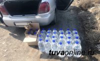 В Туве госавтоинспекторами выявлено два факта незаконной перевозки алкогольной продукции