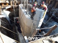 Министр дорожно-транспортного комплекса Тувы проинспектировал ход строительства Коммунального моста