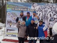 Олег Саяты стал победителем межрегионального 50-километрового лыжного марафона в поддержку снежного барса