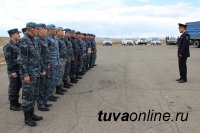 Сводный отряд полиции Тувы вернулся из полугодовой командировки на Северный Кавказ
