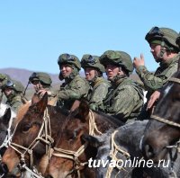 Парадный расчет горной кавалерии примет участие в шествии 9 мая в столице Республики Тыва