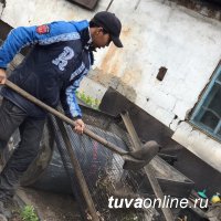 "Добрые Сердца Тувы" помогли фронтовику вскопать огород