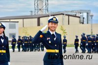 Последний звонок прозвучал для 41 кадета первого выпуска Кызылского президентского кадетского училища