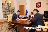 Глава Тувы в Москве встретился с Министром природных ресурсов и экологии РФ