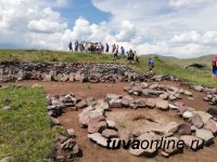 В Туве завершился второй сезон археологической экспедиции РГО на скифском кургане IX века до н.э