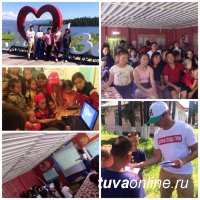 "Добрые сердца Тувы" провели Урок доброты для детей пришкольного лагеря "Азас"