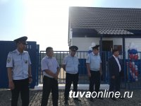 На Левобережных дачах Кызыла открыт новый опорный пункт полиции