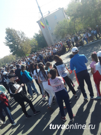 В Кызыле в Кроссе Наций приняло участие более 600 любителей бега